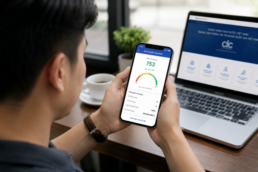 Kiểm tra CIC cá nhân trước khi vay tiền online