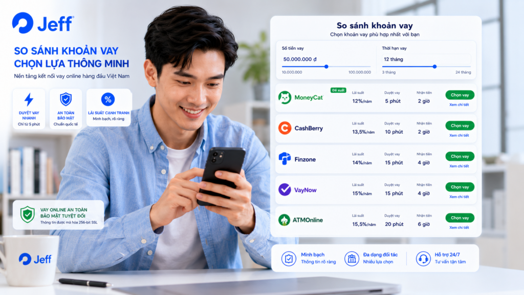 So sánh các nền tảng vay online trước khi đăng ký