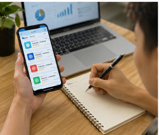 So sánh các app vay online định danh bằng CCCD gắn chip trên điện thoại